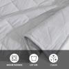 imageEddie Bauer  Queen Blanket Soft ampamp Cozy Bedding Quilted Home Decor Classic Solid Grey Queen