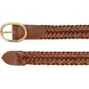 imageEddie Bauer Womens Casual Leather Belts with Durable Metal BuckleCenter Bar Woven  Tan
