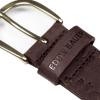 imageEddie Bauer Womens Casual Leather Belts with Durable Metal BuckleFloral Tooled  Brown