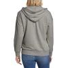 imageEddie Bauer Womens Cozy Camp Full Zip Long Sleeve HoodieHtr Gray