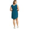 imageEddie Bauer Womens Departure Easy Tank Dress  SolidPeacock