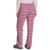 imageEddie Bauer Womens Stines Favorite Flannel Sleep PantsDark Berry