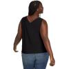 imageEddie Bauer Womens Departure VNeck Tank Top  SolidBlack