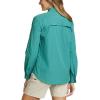 imageEddie Bauer Womens UPF Guide LongSleeve ShirtDusty Jade