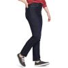 imageEddie Bauer Womens Voyager HighRise Jeans  Slim StraightDk Indigo