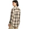 imageEddie Bauer Womens Campfire Bonding Flannel JacketLt Stone