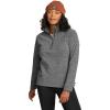 imageEddie Bauer Womens Quest Fleece 14Zip  SolidCharcoal Htr