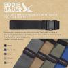 imageEddie Bauer Mens Active Stretch Webbing Belts with Quick Release Buckle Multiple Colors One Size Fits MostBlack Camo