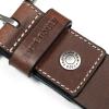 imageEddie Bauer Mens Casual Leather Belt with Metal BuckleBridle Leather  Brown