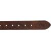 imageEddie Bauer Mens Casual Leather Belt with Metal BuckleDebossed Adventure  Tan