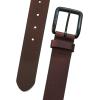 imageEddie Bauer Mens Casual Leather Belt with Metal BuckleMatte Leather  Brown