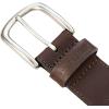 imageEddie Bauer Mens Casual Leather Belt with Metal BuckleOutdoor Comfort  Brown