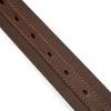 imageEddie Bauer Mens Casual Leather Belt with Metal BuckleReinforced Tab  Brown