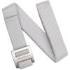 imageEddie Bauer Mens Backcountry BeltActive Stretch Webbing with Metal Glide BuckleGrey