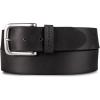 imageEddie Bauer Mens Casual Leather Belt with Metal BuckleBridle Leather  Black