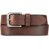 imageEddie Bauer Mens Casual Leather Belt with Metal BuckleBridle Leather  Brown