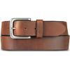 imageEddie Bauer Mens Casual Leather Belt with Metal BuckleBridle Leather  Tan