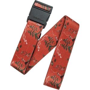 imageEddie Bauer Mens Active Stretch Webbing Belts with Quick Release Buckle Multiple Colors One Size Fits MostClay