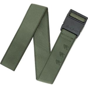 imageEddie Bauer Mens Active Stretch Webbing Belts with Quick Release Buckle Multiple Colors One Size Fits MostGreen Sasquatch