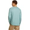 imageEddie Bauer Mens Mountain Trek LongSleeve TShirtSea Blue