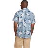 imageEddie Bauer Mens Printed Baja ShortSleeve ShirtCobalt