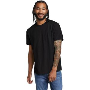 imageEddie Bauer Mens Legend Wash 100 Cotton ShortSleeve Classic TShirtBlack