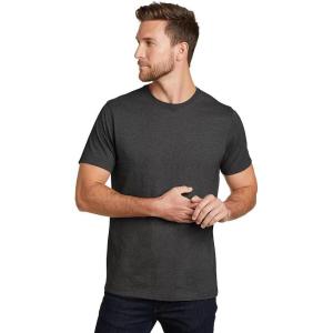 imageEddie Bauer Mens Legend Wash 100 Cotton ShortSleeve Classic TShirtDk Charcoal Htr