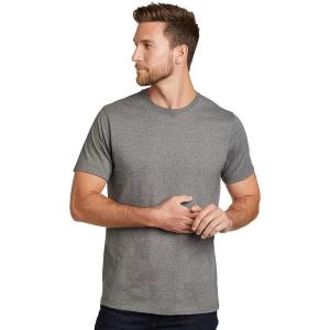 imageEddie Bauer Mens Legend Wash 100 Cotton ShortSleeve Classic TShirtMed Htr Gray