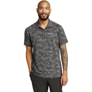 imageEddie Bauer Mens Resolution Pro Jacquard PoloCharcoal Htr