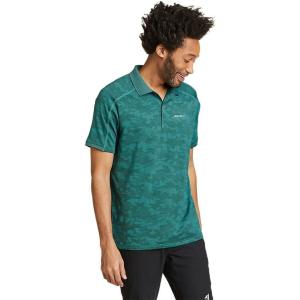 imageEddie Bauer Mens Resolution Pro Jacquard PoloTurquoise