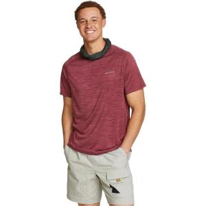 imageEddie Bauer Mens Resolution ShortSleeve TShirtBordeaux