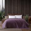 imageEddie Bauer  Twin Blanket Soft ampamp Cozy Bedding Quilted Home Decor Classic Solid Grey TwinSolid Waffle Purple