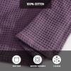 imageEddie Bauer  Twin Blanket Soft ampamp Cozy Bedding Quilted Home Decor Classic Solid Grey TwinSolid Waffle Purple