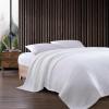 imageEddie Bauer  Twin Blanket Soft ampamp Cozy Bedding Quilted Home Decor Classic Solid Grey TwinSolid Waffle White