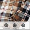 imageEddie Bauer  Twin Blanket Soft ampamp Cozy Bedding Quilted Home Decor Classic Solid Grey TwinTralhead Plaid Beige