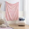 imageEddie Bauer Kids  Throw Blanket Super Soft ampamp Cozy Kids Fleece Bedding Playful Home Decor Fish Lake Grey 50quot x 60quotPoppy Plaid PinkWhite