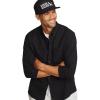 imageEddie Bauer Mens Eddies Favorite Flannel Classic Fit Shirt  SolidCoal