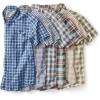 imageEddie Bauer Mens Pack It Seersucker ShortSleeve ShirtIvory
