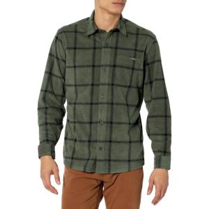 imageEddie Bauer Mens Pack It Seersucker ShortSleeve ShirtDark Olive