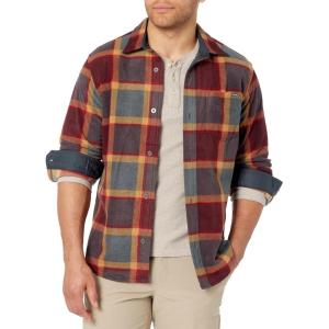imageEddie Bauer Mens Regular Fit ButtonDownShirts Burgundy Large
