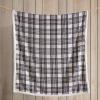 imageEddie Bauer  Blanket Super Soft Reversible Sherpa ampamp Brushed Fleece Bedding Throw Blankets for Couch Ideal for Lounging Edgewood Plaid GreyEdgewood Khaki
