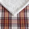 imageEddie Bauer  Blanket Super Soft Reversible Sherpa ampamp Brushed Fleece Bedding Throw Blankets for Couch Ideal for Lounging Edgewood Plaid GreyEdgewood Red