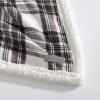 imageEddie Bauer  Blanket Super Soft Reversible Sherpa ampamp Brushed Fleece Bedding Throw Blankets for Couch Ideal for Lounging Edgewood Plaid GreyEdgewood Khaki