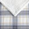 imageEddie Bauer  Blanket Super Soft Reversible Sherpa ampamp Brushed Fleece Bedding Throw Blankets for Couch Ideal for Lounging Edgewood Plaid GreyEdgewood Plaid Grey