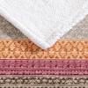 imageEddie Bauer  Throw Blanket Brushed Fleece Bedding with Sherpa Reverse Soft ampamp Cozy Home Decor for Bed or Couch Fair Isle Dark Steel 50quot x 70quotFair Isle Khaki