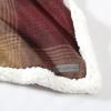imageEddie Bauer  Throw Blanket Brushed Fleece Bedding with Sherpa Reverse Soft ampamp Cozy Home Decor for Bed or Couch Fair Isle Dark Steel 50quot x 70quotNordic Raisin