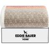 imageEddie Bauer  Throw Blanket Brushed Fleece Bedding with Sherpa Reverse Soft ampamp Cozy Home Decor for Bed or Couch Fair Isle Dark Steel 50quot x 70quotFair Isle Khaki
