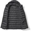 imageEddie Bauer Mens CirrusLite Hooded Down JacketDk Smoke Htr Recycled