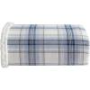 imageEddie Bauer  Blanket Super Soft Reversible Sherpa ampamp Brushed Fleece Bedding Throw Blankets for Couch Ideal for Lounging Edgewood Plaid GreyEdgewood Plaid Blue