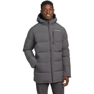 imageEddie Bauer Mens Glacier Peak Seamless Stretch Down ParkaDark Smoke